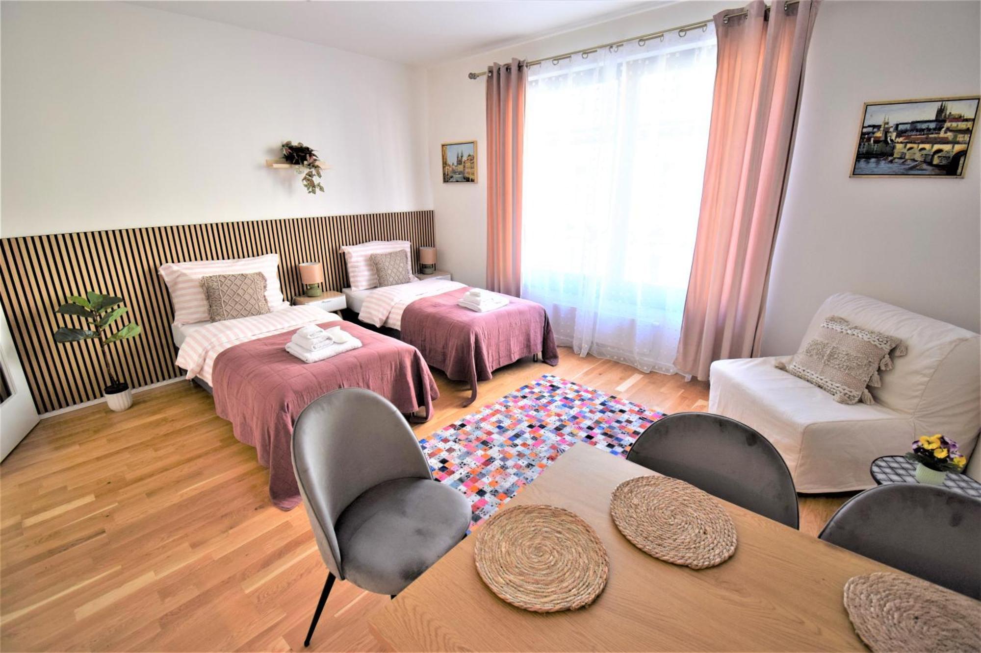 Jasminn Apartments Praha Bagian luar foto
